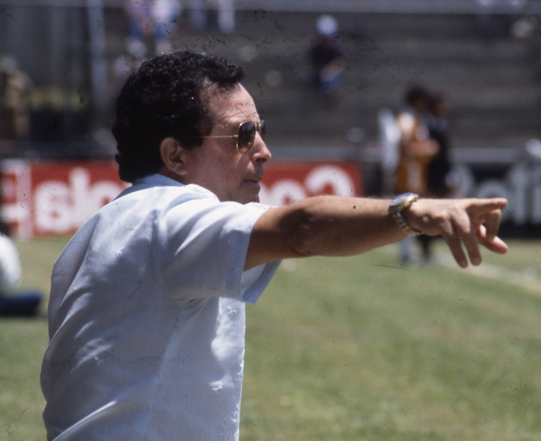 Marvin Rodríguez fue otra figura legendaria del Saprissa, como futbolista y entrenador. Al mando de los morados, ganó el primer tetracampeonato del club, entre 1972 y 1975 (foto archivo de Rodrigo Calvo).