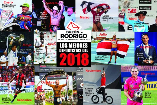 Los mejores deportistas ticos del 2018