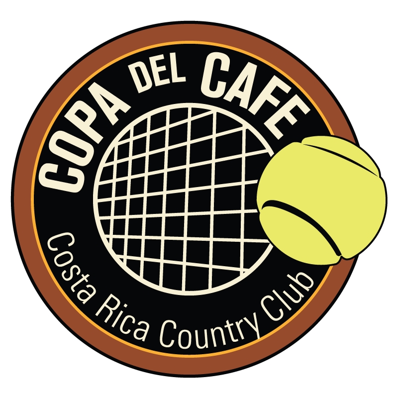 El logo oficial de la Copa del Café, cuya versión número 55 se realiza del 14 al 19 de enero en el Costa Rica Country Club, en San Rafael de Escazú, San José (Facebook de la Copa del Café).