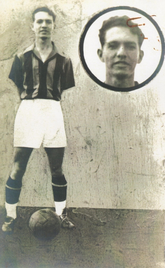 Álvaro Rojas fue 10 años futbolista federado, de 1935 a 1945, y fue tres veces campeón con Alajuelense, en 1939, 1941 y 1945 (foto archivo de Rodrigo Calvo).