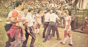Tremenda bronca en el Clásico de 1979