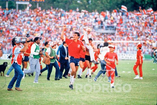 El inolvidable día cuando Costa Rica se clasificó a Italia ’90