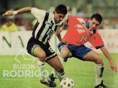 Amistoso de Costa Rica ante Chile en 1996 Costa Rica Chile 1996