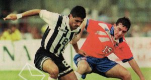 Amistoso de Costa Rica ante Chile en 1996 Costa Rica Chile 1996