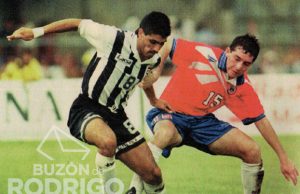 Amistoso de Costa Rica ante Chile en 1996 Costa Rica Chile 1996