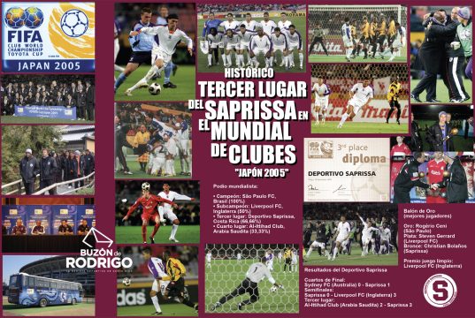 Legendario tercer lugar del Saprissa en el Mundial de Clubes 2005
