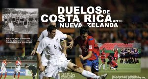 Duelos de Costa Rica ante Nueva Zelanda