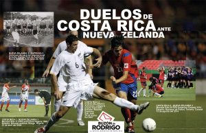 Duelos de Costa Rica ante Nueva Zelanda