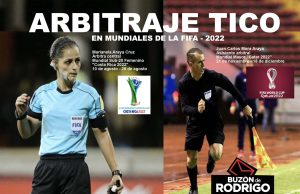Los 31 árbitros ticos en torneos FIFA y COI
