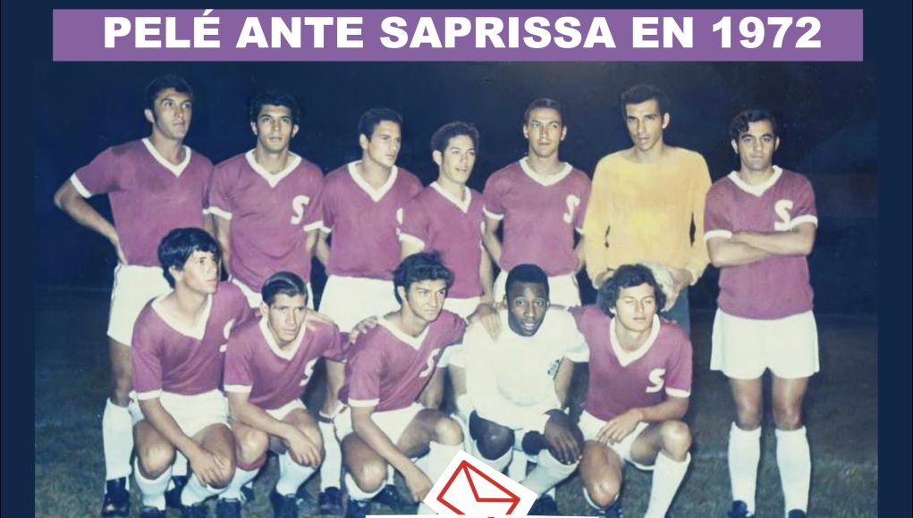 Cuando Pelé llegó a Costa Rica como tricampeón del mundo Pele ante Saprissa 2