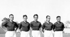 El día que Costa Rica ganó 11-0 a Panamá en 1938 Delantera de Costa Rica 1938