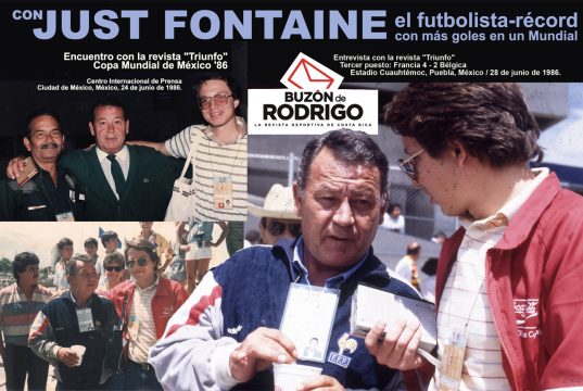 La sencillez y amabilidad del legendario Just Fontaine Fontaine Triunfo
