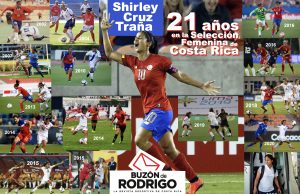 Los exitosos 21 años de la leyenda Shirley Cruz con la Selección de Costa Rica