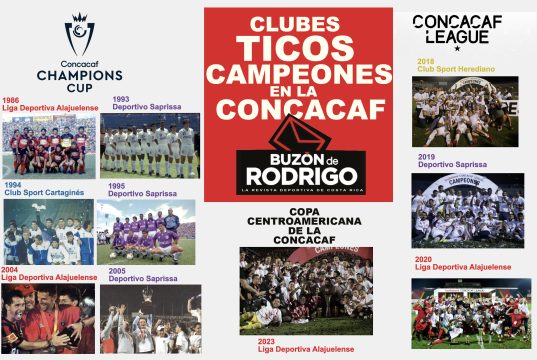 Títulos internacionales de los clubes costarricenses
