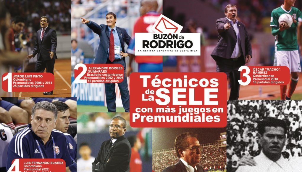 Técnicos de la “Sele” en Premundiales y Mundiales