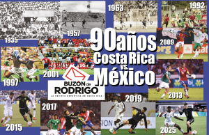 La larga rivalidad de Costa Rica frente a México
