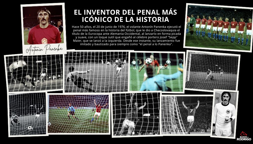 Hace 50 años nació el “Panenka”, el penal más famoso de la historia del fútbol